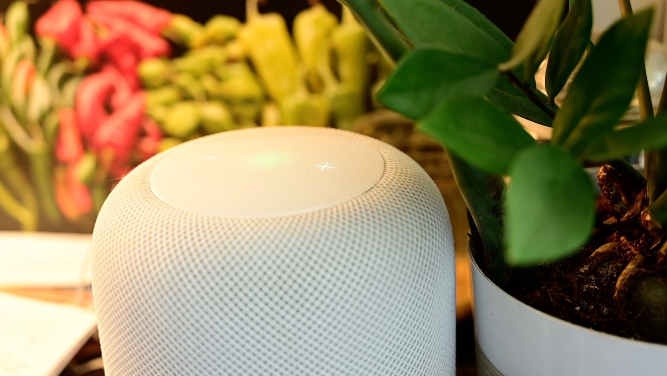 HomePod speaking