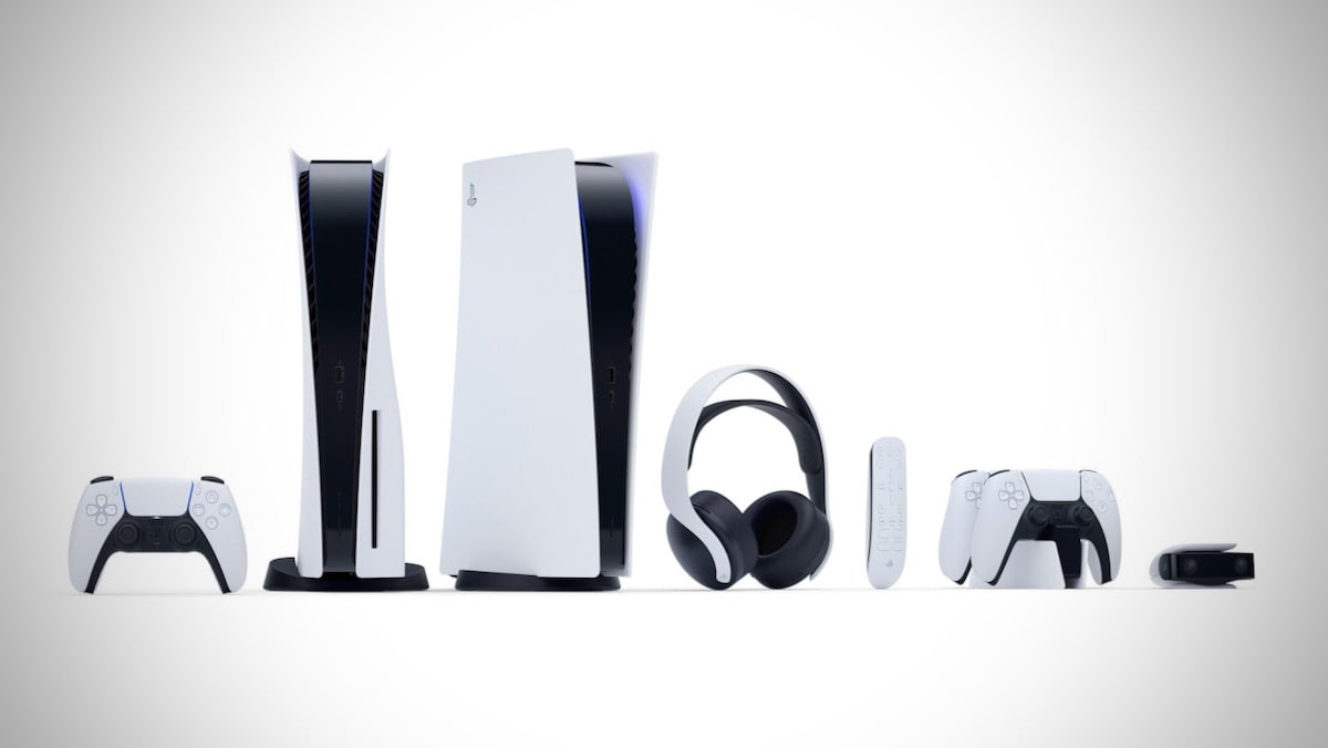 ps5 devices PS5 with disc digital edition accessories