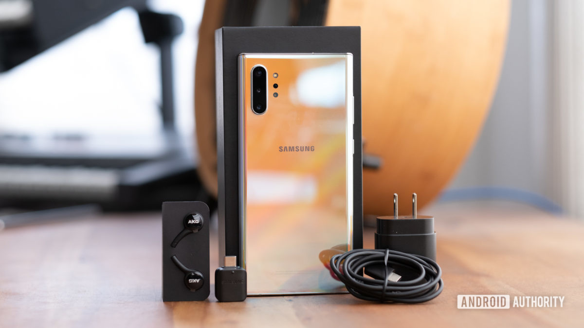 Samsung Galaxy Note 10 Plus Whats in the Box