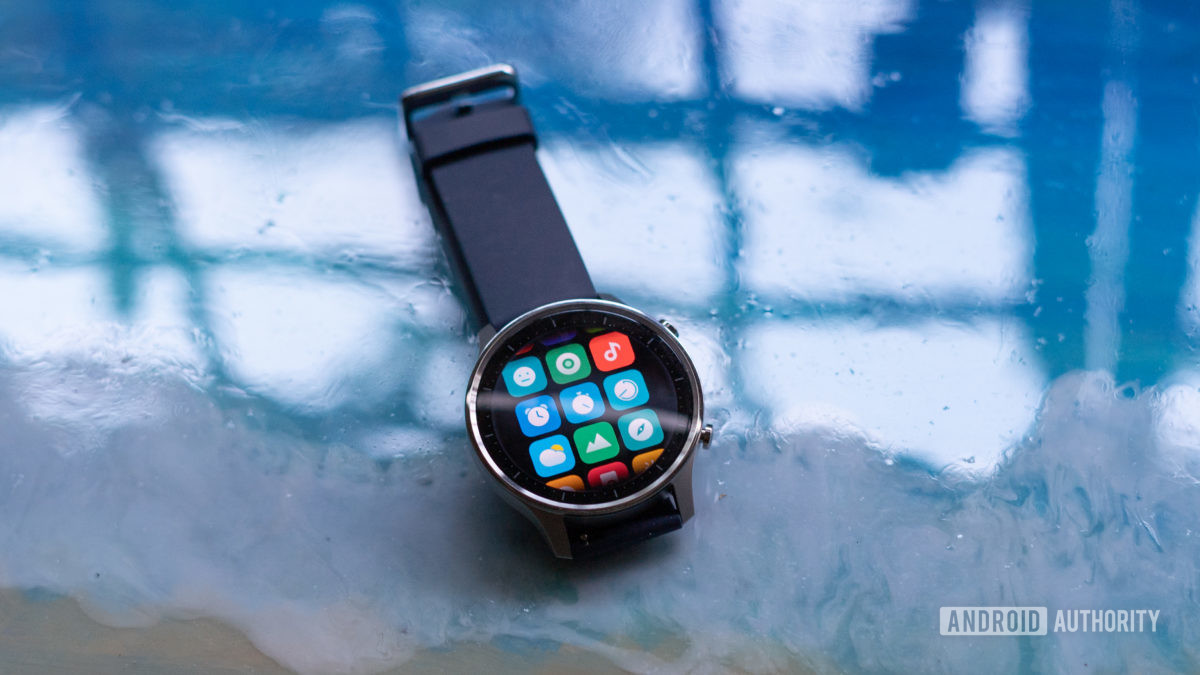Mi Watch Revolve app drawer profile
