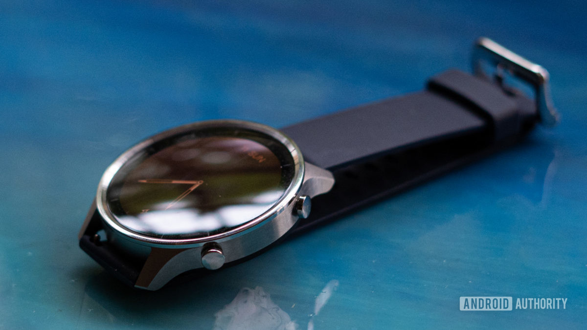 Mi Watch Revolve side profile with buttons